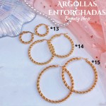 argolla entorchada oro chino 2.8&