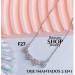 #F Dije iman 2en1 (2.50 con cadena) 16&