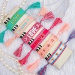 Pulseras tela (&12）