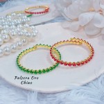 pulseras con piedras ajustable 15.8&