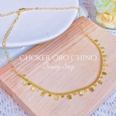 choker nuevo oro chino （&8）