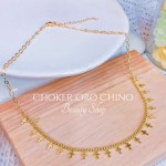 choker nuevo oro chino （&8）