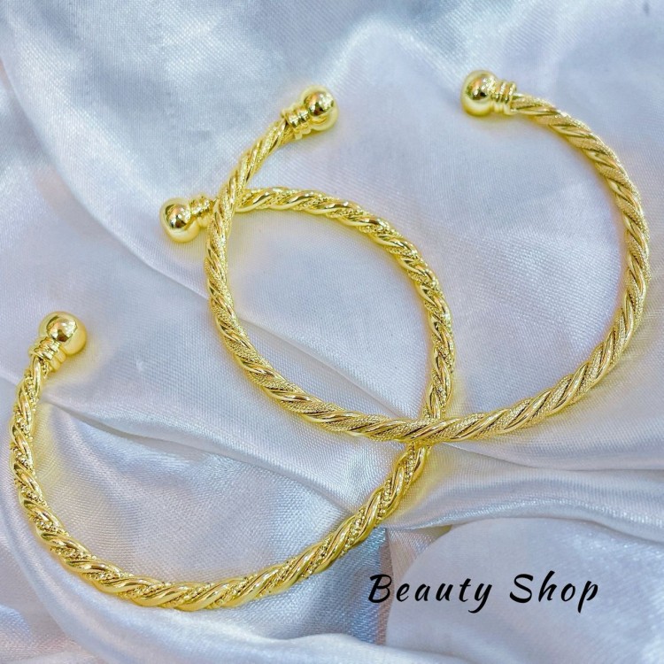 Pulseras Rígida adaptable Oro Chino 9.5&