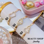 #Q Pulsera Rígidas con Dije Lujo  14.50&