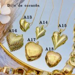 #A Cadena con dije corazon 14&