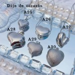 #A Cadena con dije corazon 14&