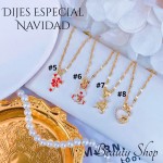 cadena con dije navidad  (solo.dije 1.20$)