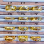 #p Anillos ajustable Baño oro 18 k  (&7)