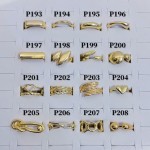 #p Anillos ajustable Baño oro 18 k  (&7)