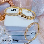 Pulsera lujo baño oro 18k (36 modelo)(&24）