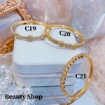 Pulsera lujo baño oro 18k (36 modelo)(&24）