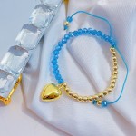 Pulsera ajustable con dije Corazon 12.50&