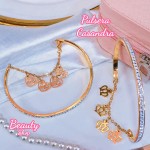 Pulsera Casandra acero 1.8$(17 modelo)(&9.8）