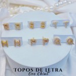 topito letra oro chino 0.95$ (&6）